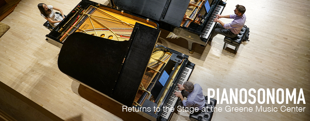 PIANOSONOMA - Returns to the Stage at the Greene Music Center