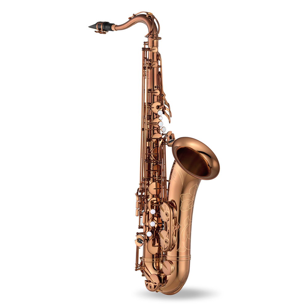 tilted right view of Professional Tenor Saxophone