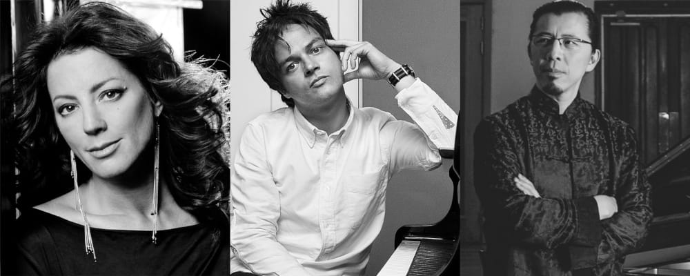 images of yamaha artist Sarah McLachlan, Jamie Cullum and Frederic Chiu