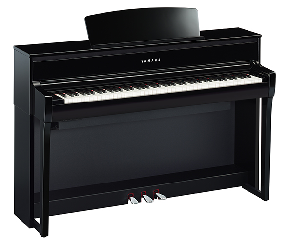CLP-775 piano in Polished Ebony color