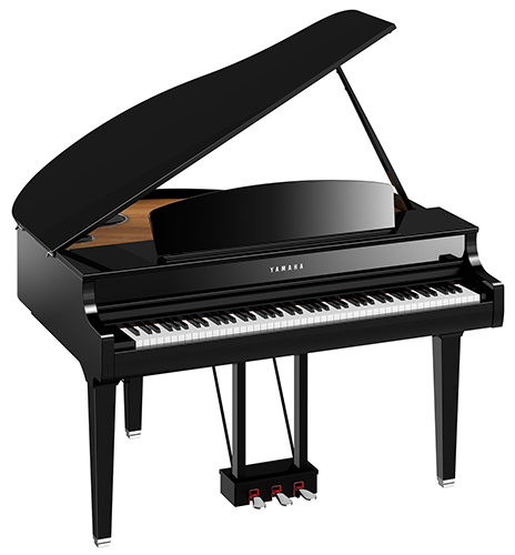 CLP-795GP piano in Polished Ebony color