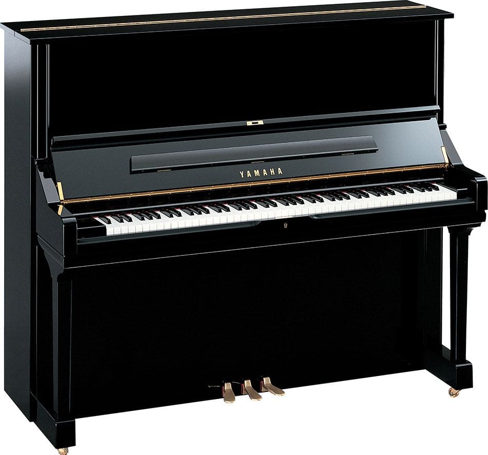 Yamaha upright piano.