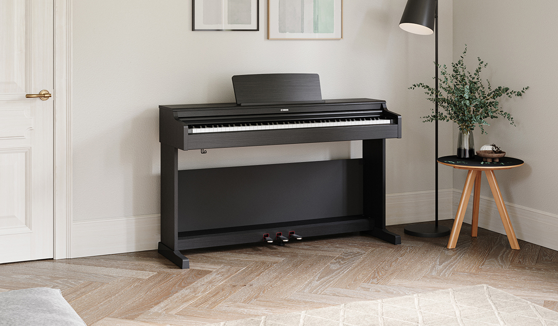 lifestyle image of yamaha digital piano