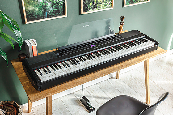 lifestyle image of yamaha clavinova digital piano