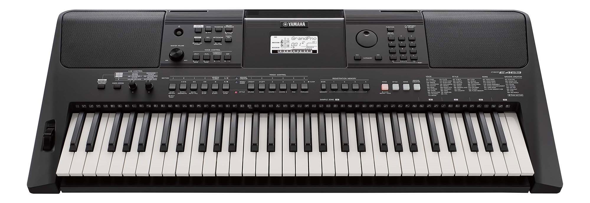 PSR-E463 - Overview - Portable Keyboards - Keyboard Instruments