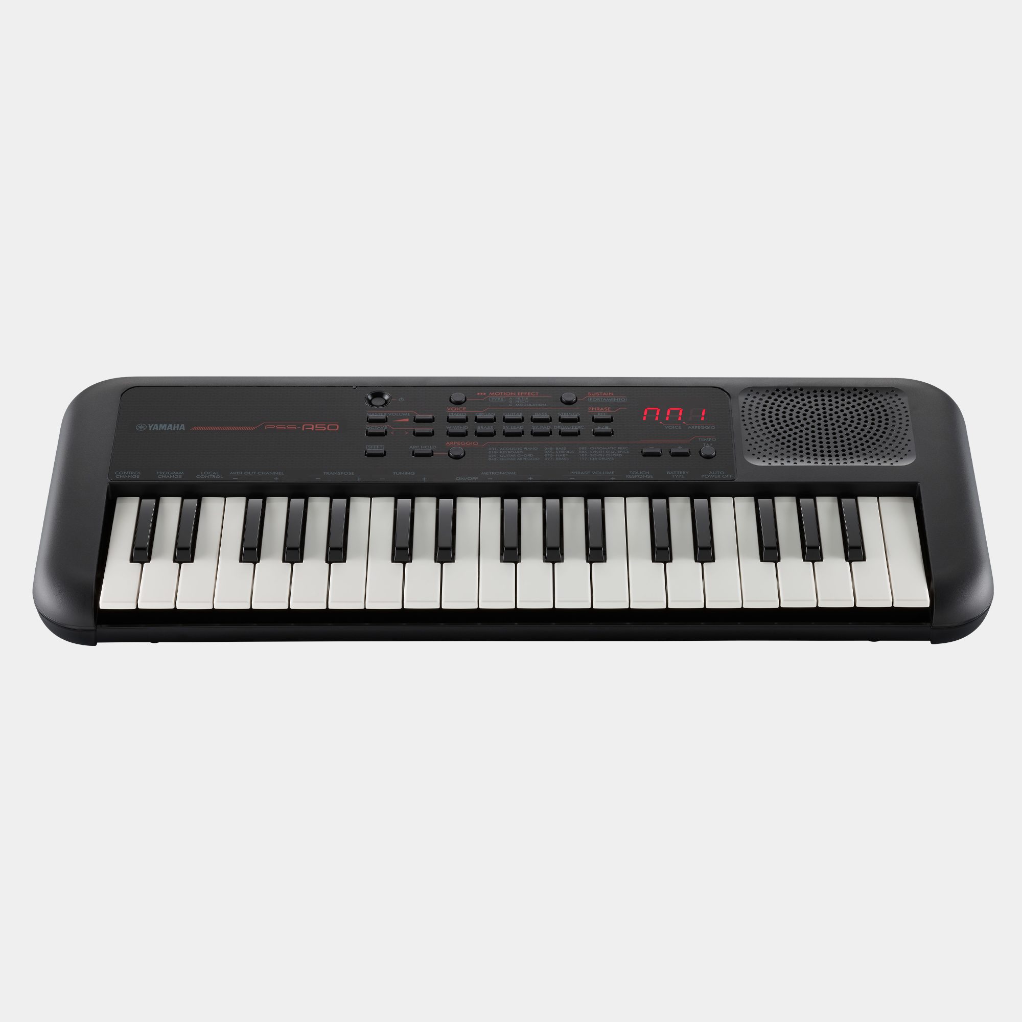 PSS-A50 - Specs - Portable Keyboards - Keyboard Instruments 