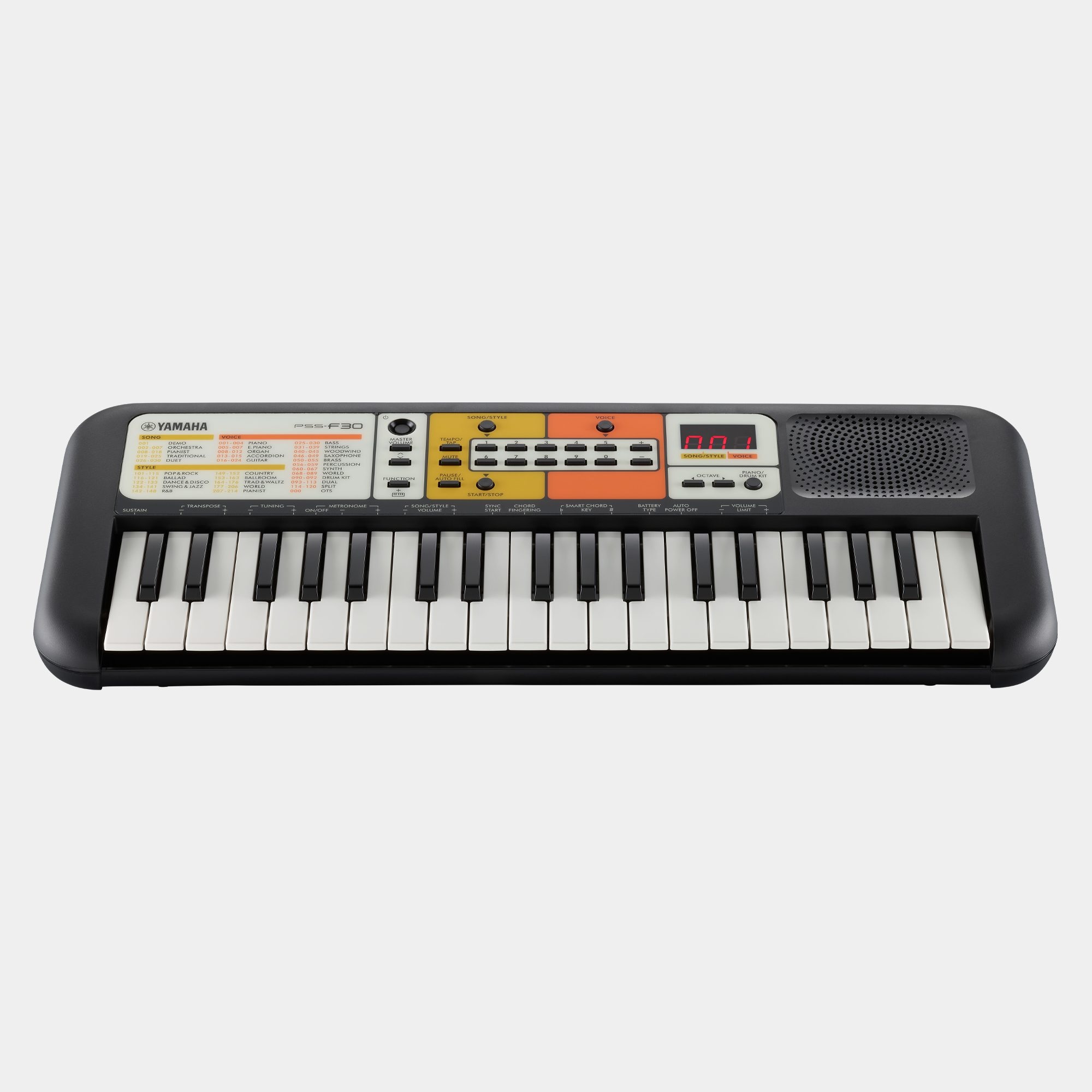 Teclado YAMAHA Mini PSS-F30 Preto