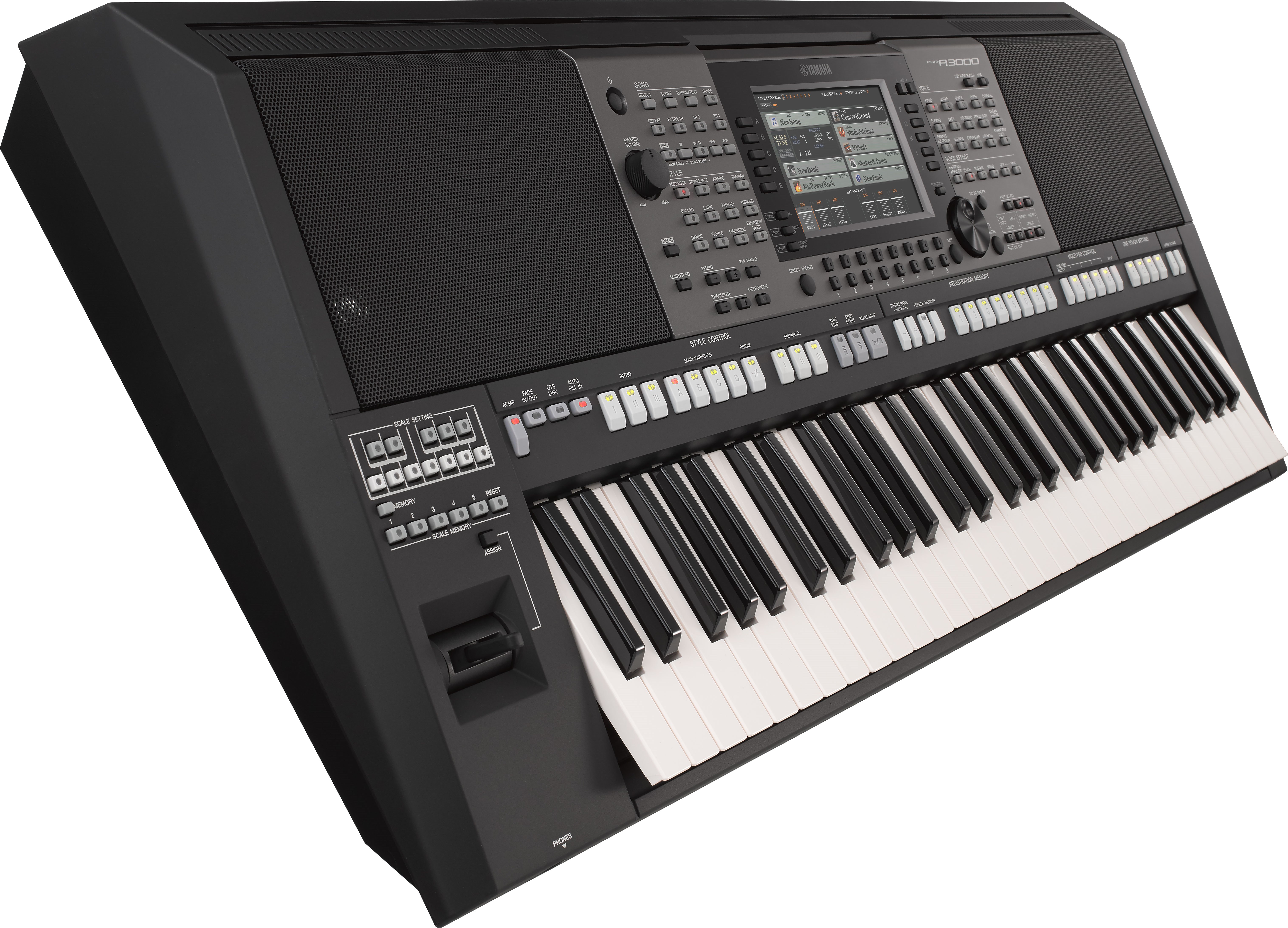 PSR-A3000 - Overview - Digital and Arranger Workstations - Keyboard Instruments - Musical Products Yamaha USA