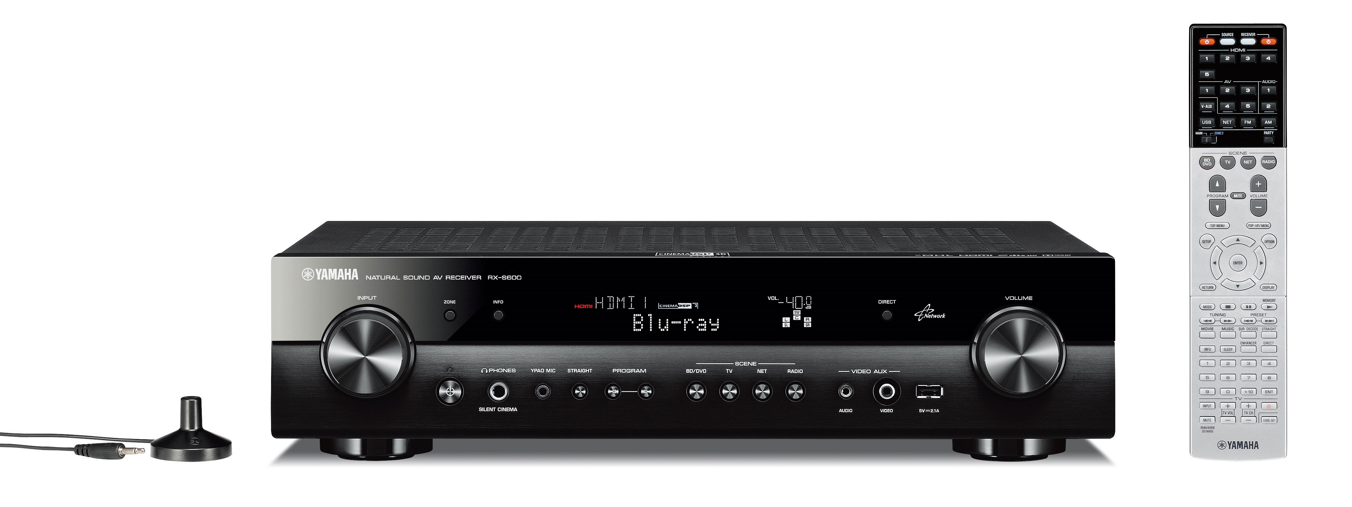 RX-S600 - Features - AV Receivers - Audio & Visual - Products 