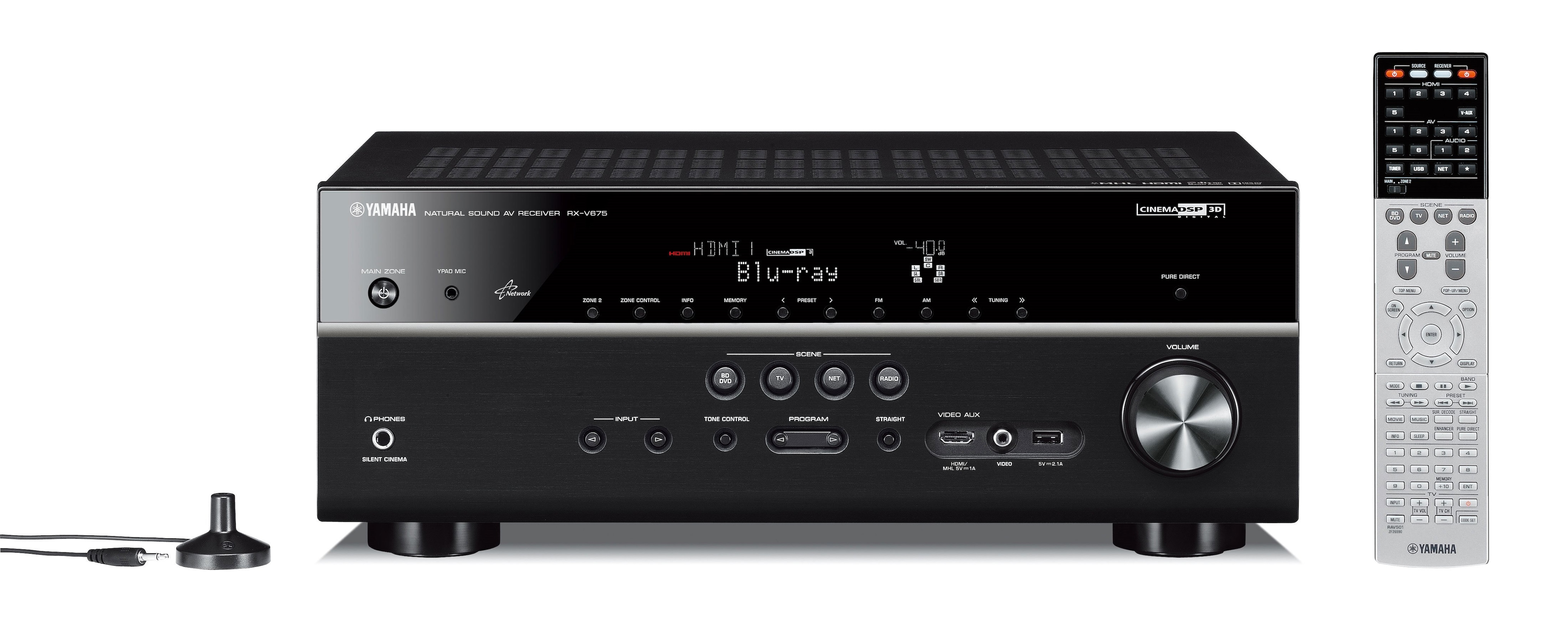 RX-V675 - Specs - AV Receivers - Home Audio - Products - Yamaha