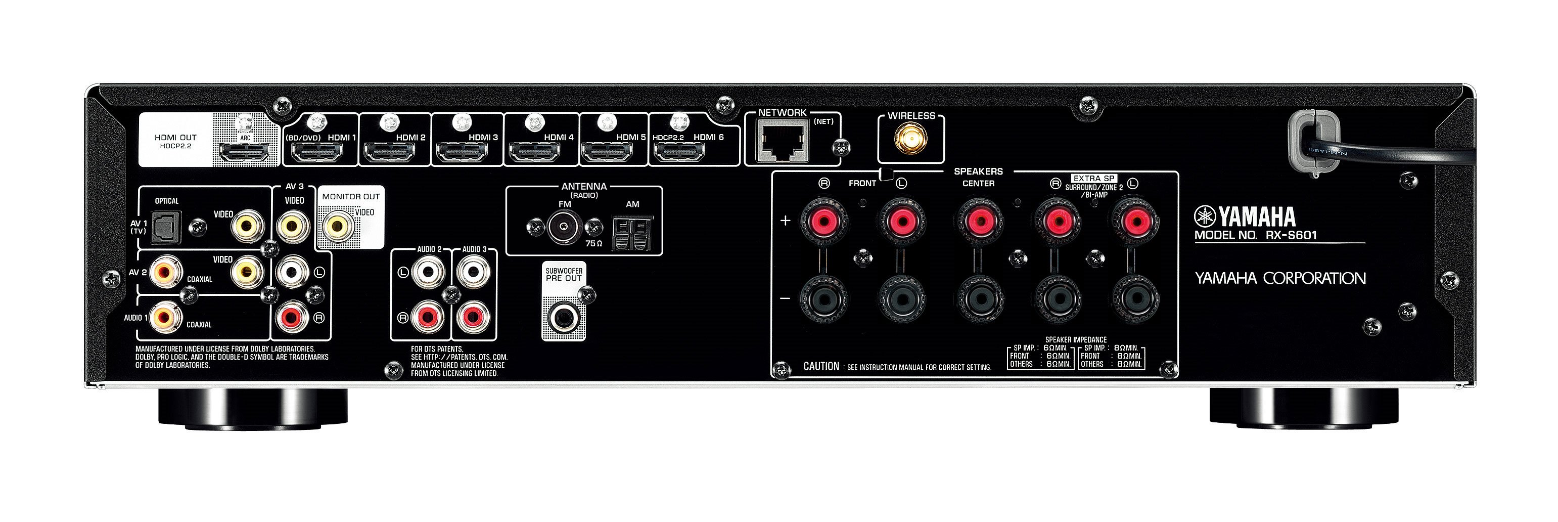 RX-S600 - Overview - AV Receivers - Audio & Visual - Products