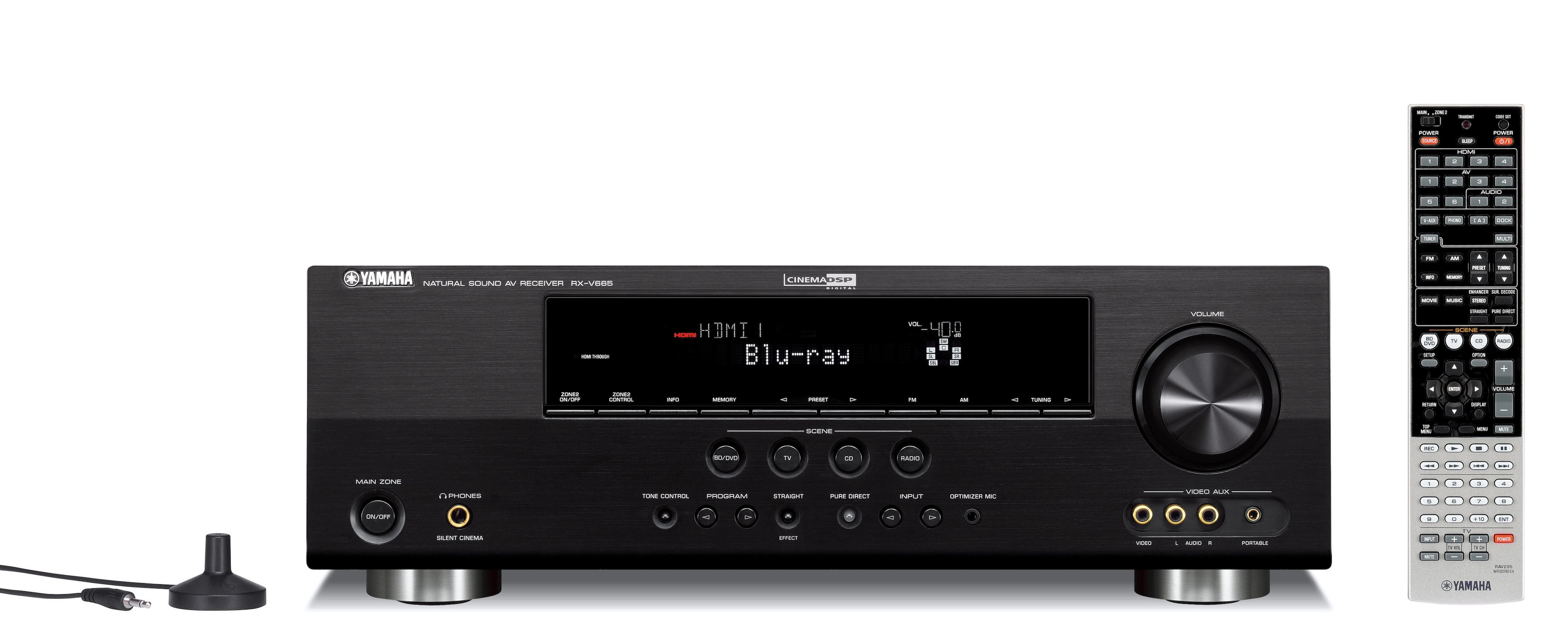 RX-V665 - Overview - AV Receivers - Home Audio - Products - Yamaha