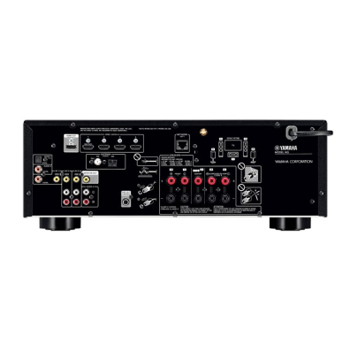 Yamaha RX-V483BL 5.1-Channel 4K Ultra HD MusicCast AV Receiver Renewed 