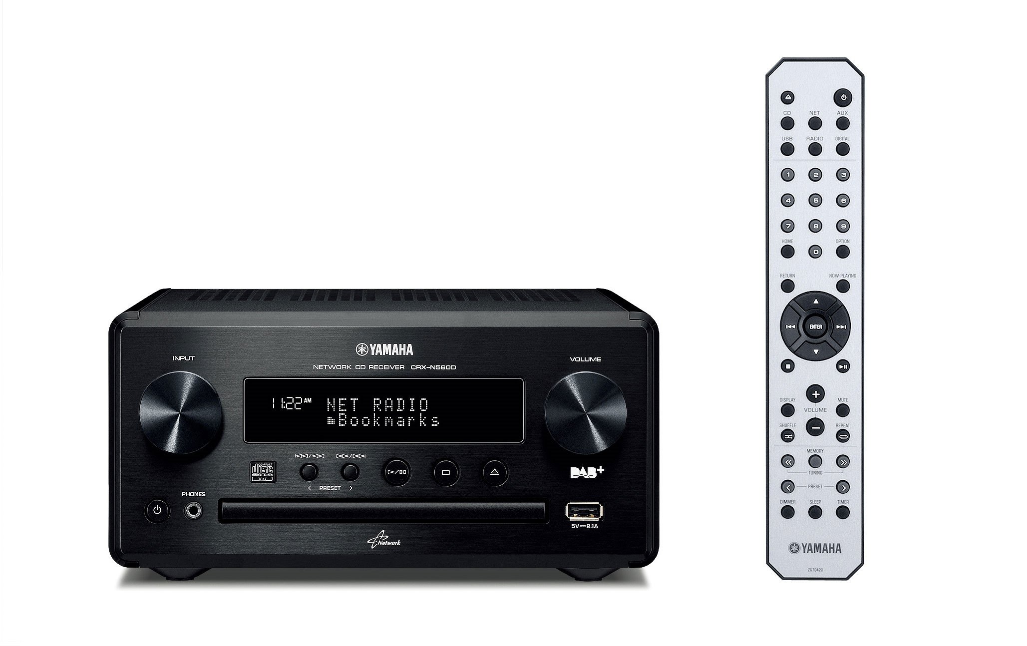 YAMAHA CDプレーヤー ミニコンポ ホワイト ヤマハ、上に置いたスマホを充電できるデスクトップオーディオ - AV Watch