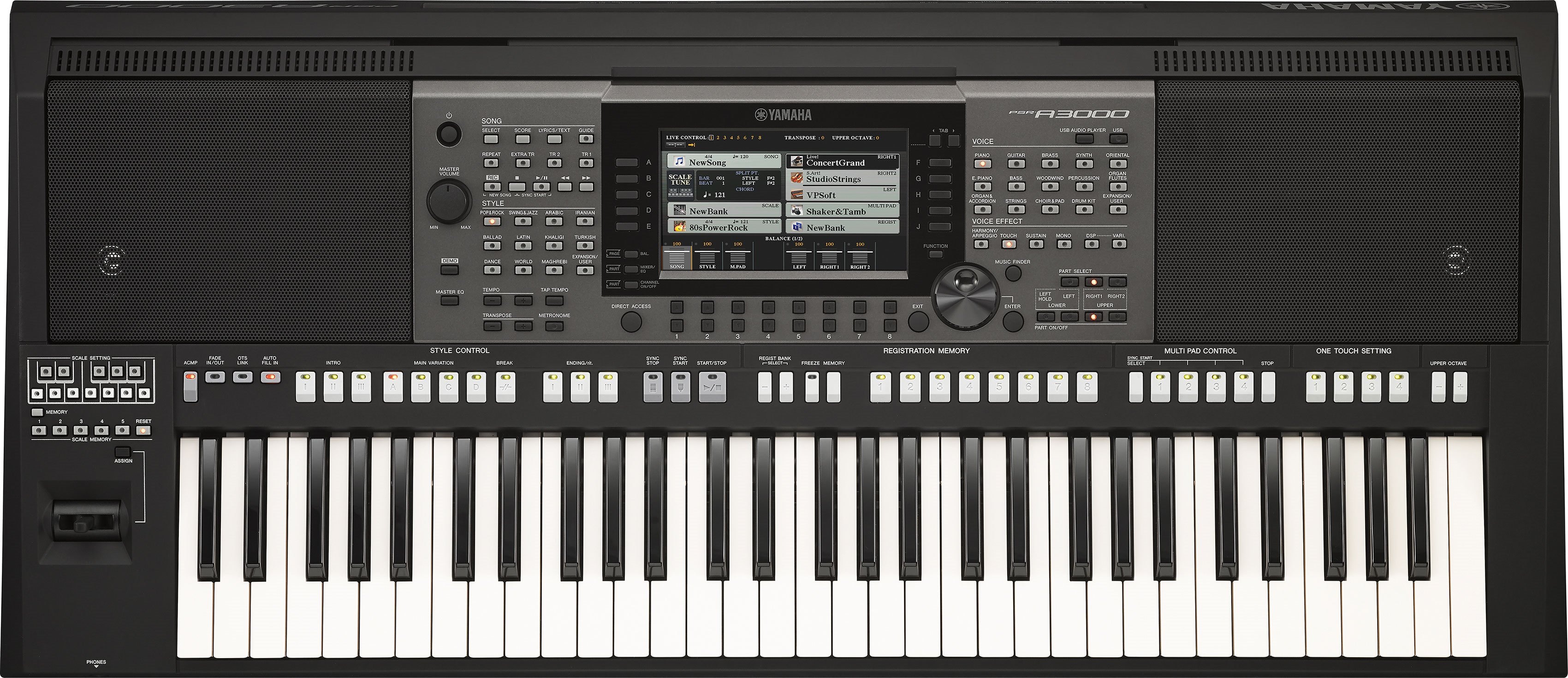 PSR-A3000 - Accessories - Digital and Arranger Workstations
