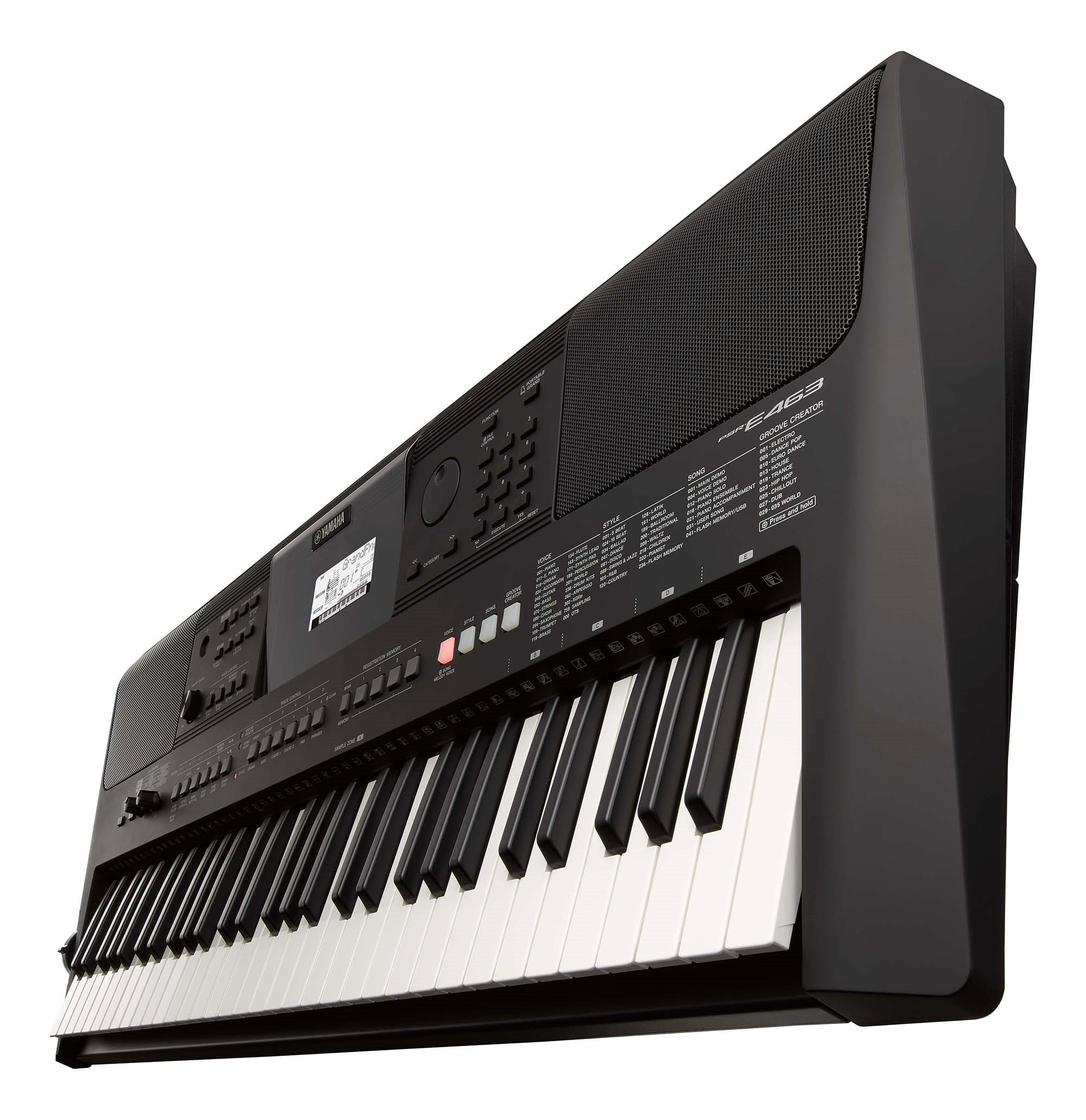 PSR-E463 - Overview - Portable Keyboards - Keyboard Instruments