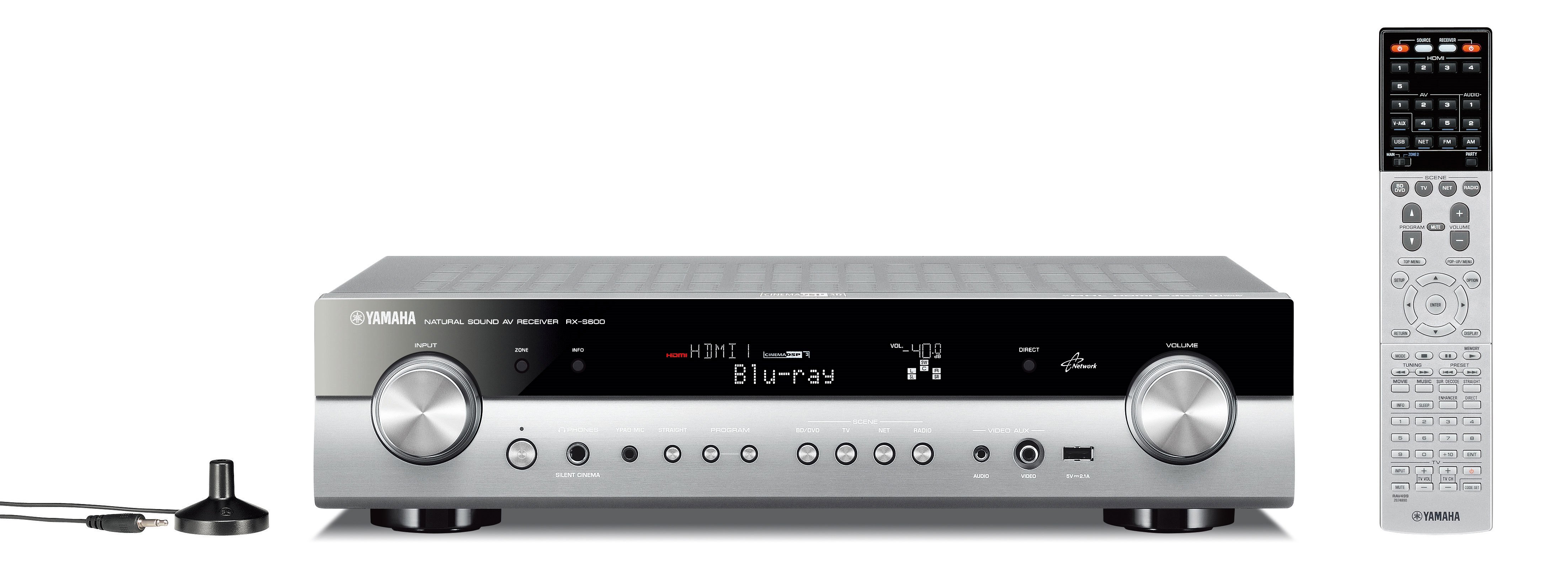 RX-S600 - Specs - AV Receivers - Audio & Visual - Products