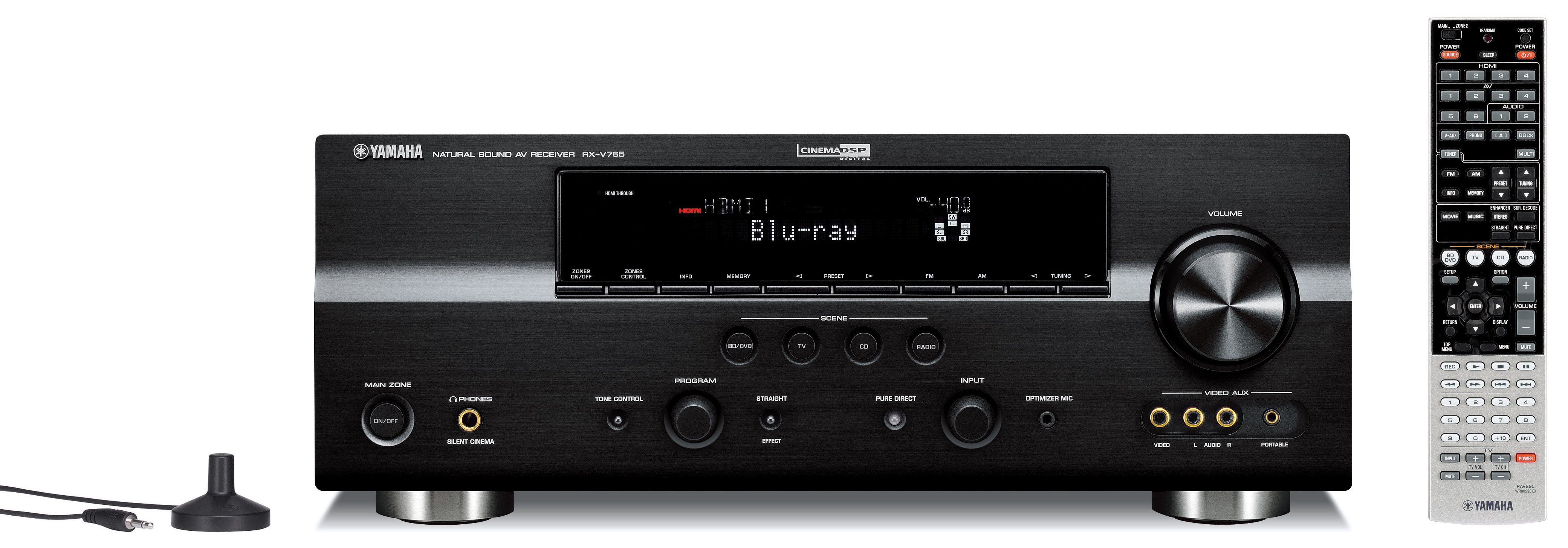 RX-V765 - Specs - AV Receivers - Home Audio - Products