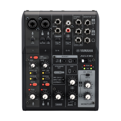 Gear4Music Mix02AU 6-Channel Mini Mixer with USB review