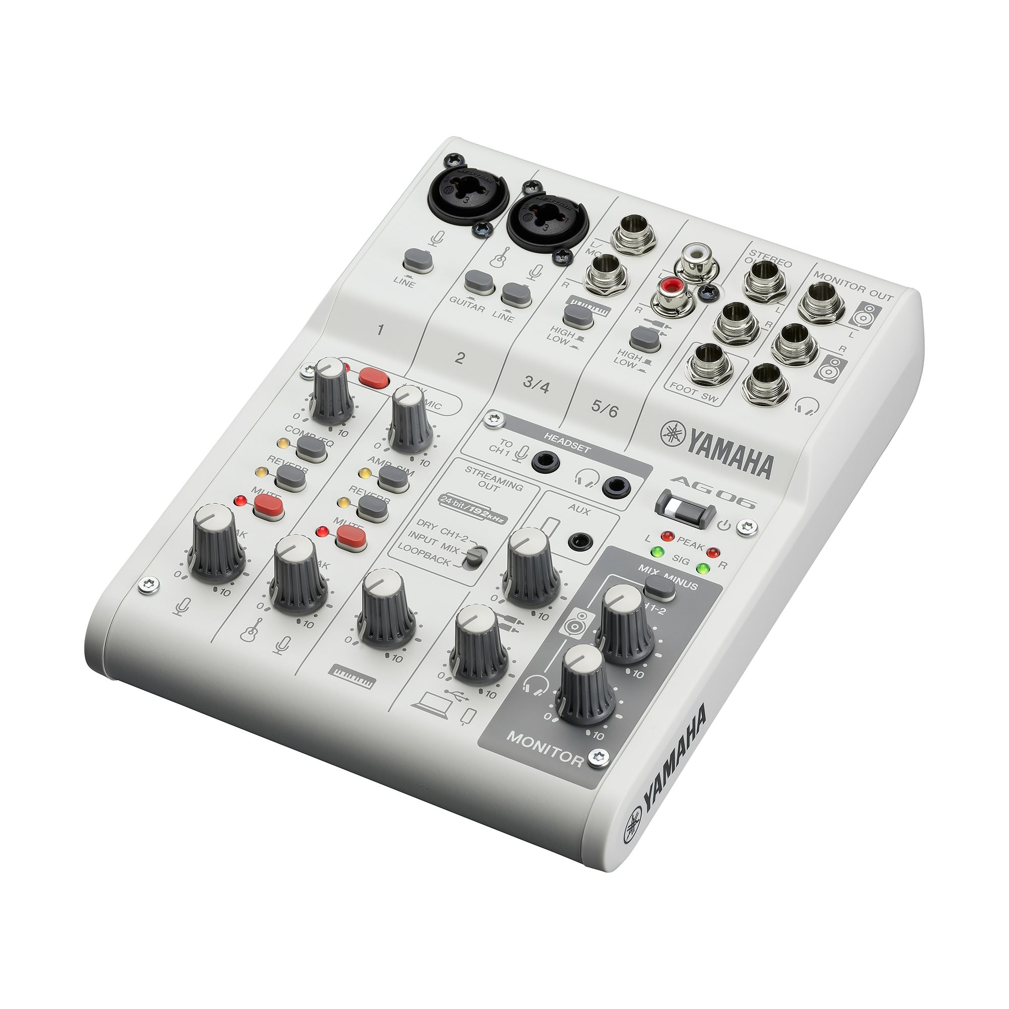 Mini Audio Mixer Broadcast Podcast 4 Channels Volume Control Powerful Power  Adapter/Charging Bank Dual Use Mini Mixer