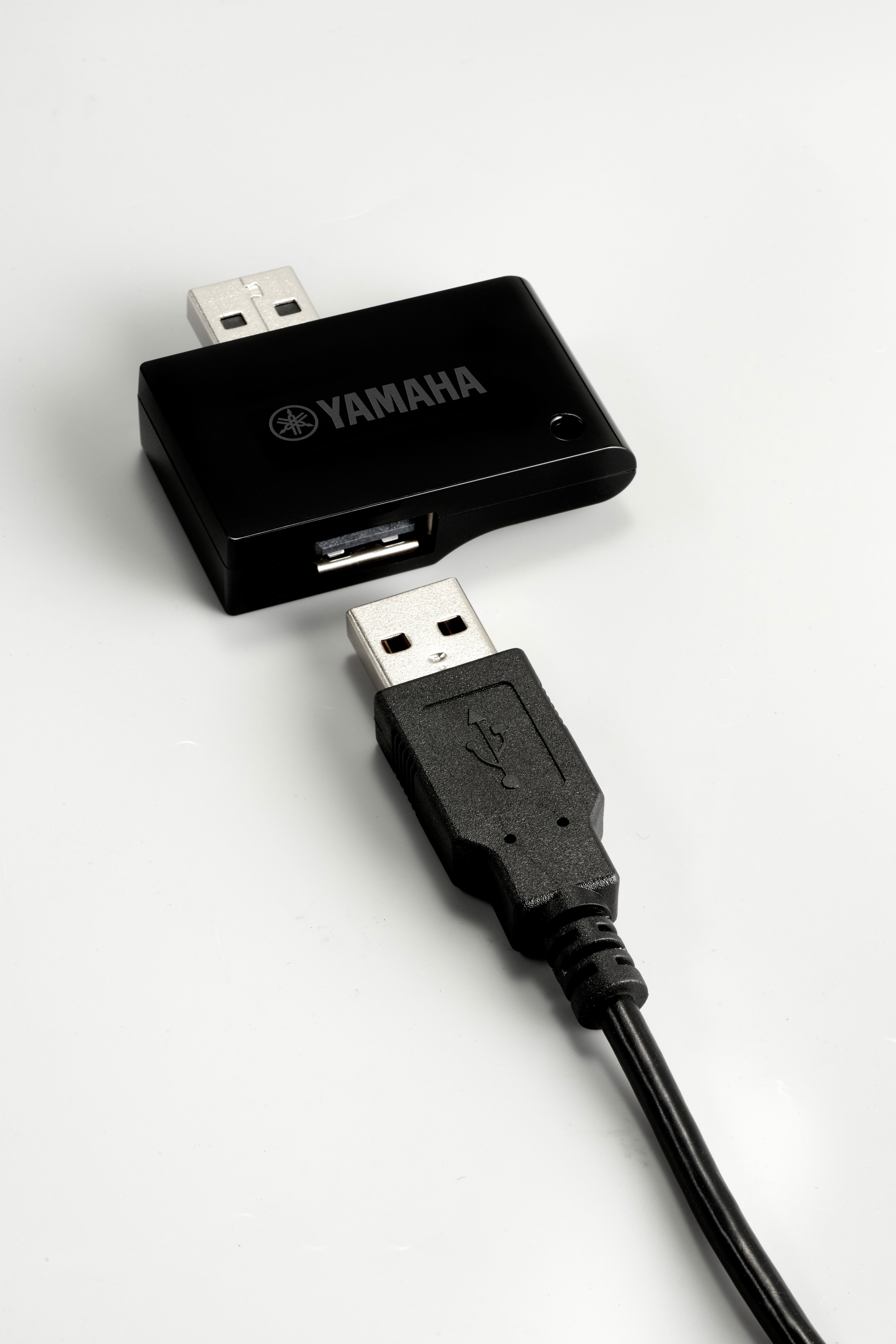Yamaha MDBT01 Bluetooth MIDI Adapter 1 Stück & TIE Studio professionelles latenzfreies Midi schwarz USB-Typ A Interface inkl. Oktokoppler, 2, 0 m, Plug & Play, stabiles Timing, Windows und Mac OSX 
