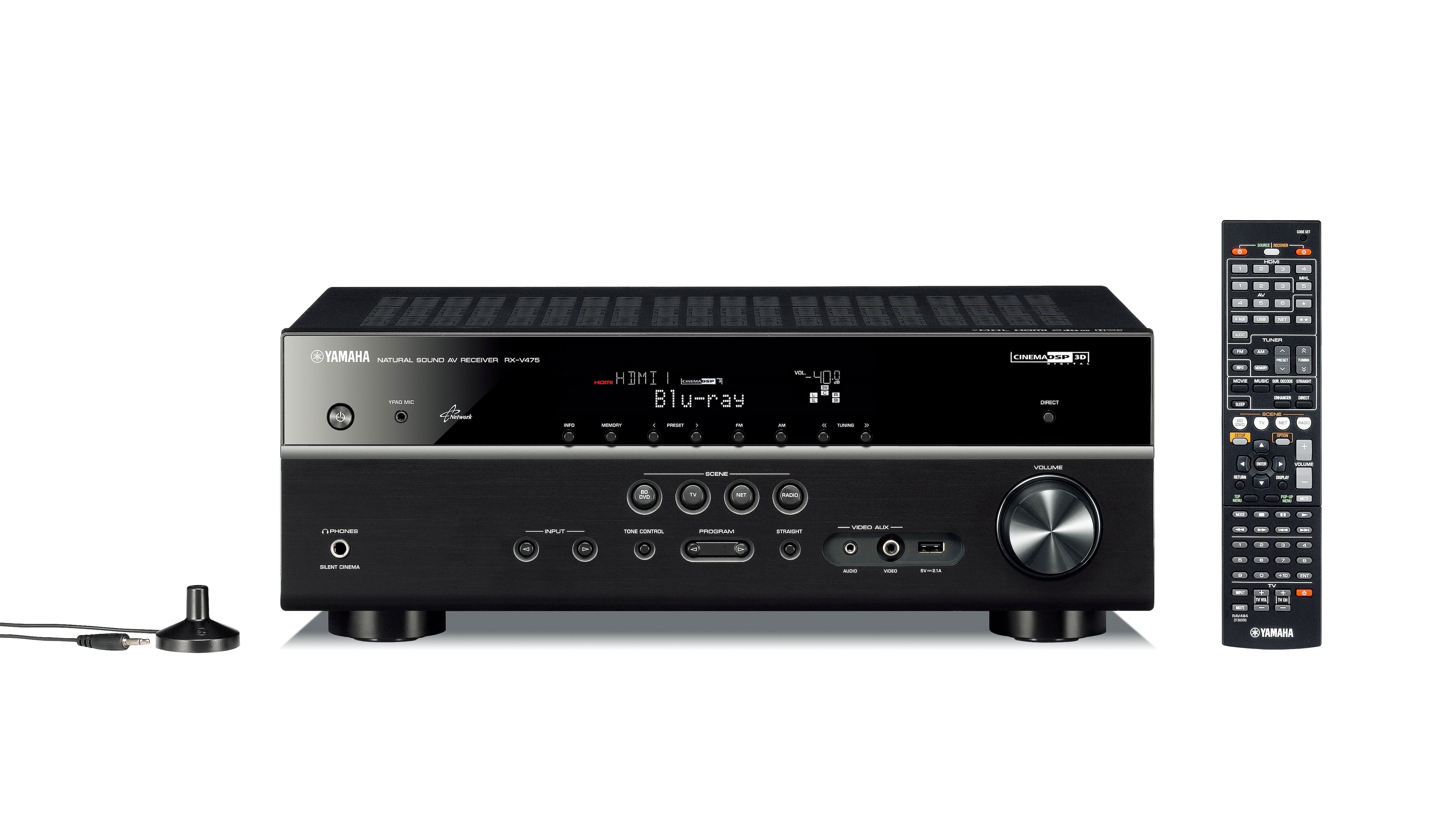 RX-V475 - Overview - AV Receivers - Audio & Visual - Products