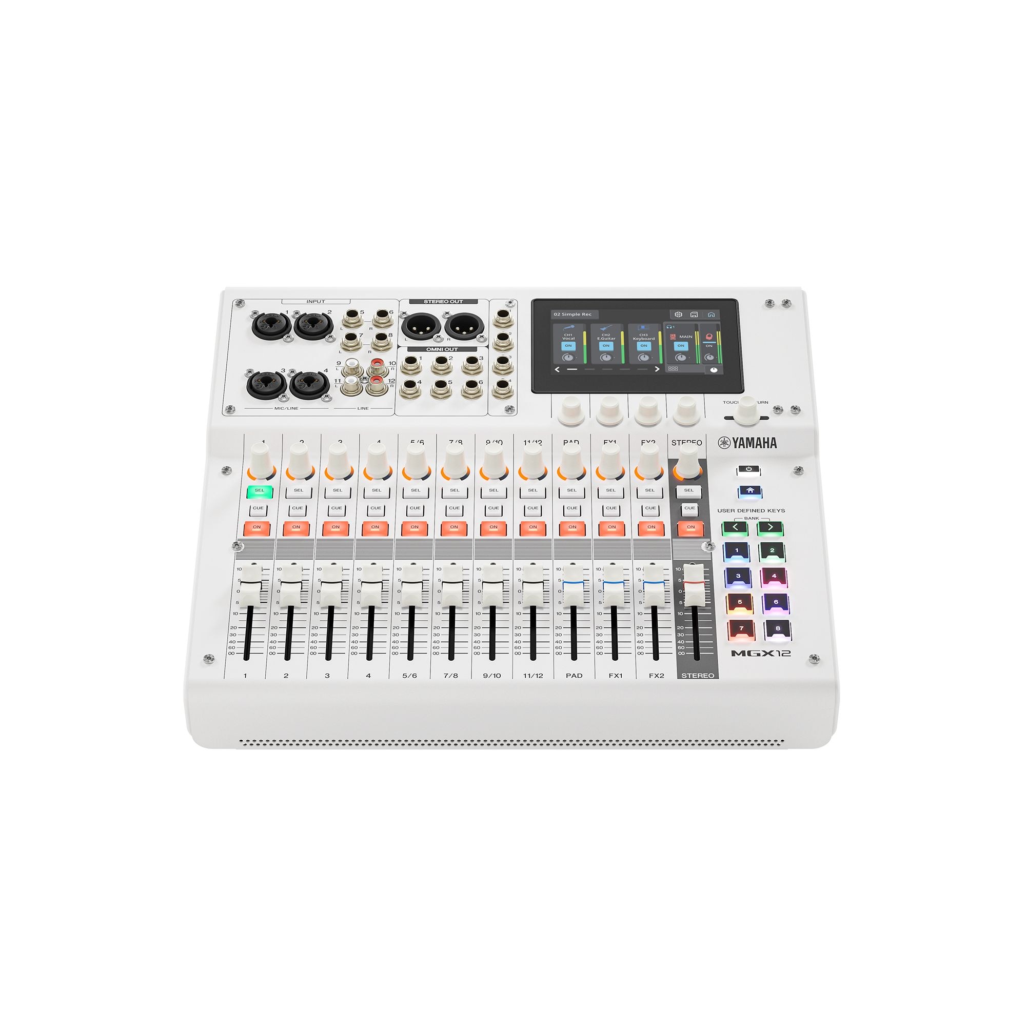MGX12 18-Channel Digital Mixing Console - Yamaha USA