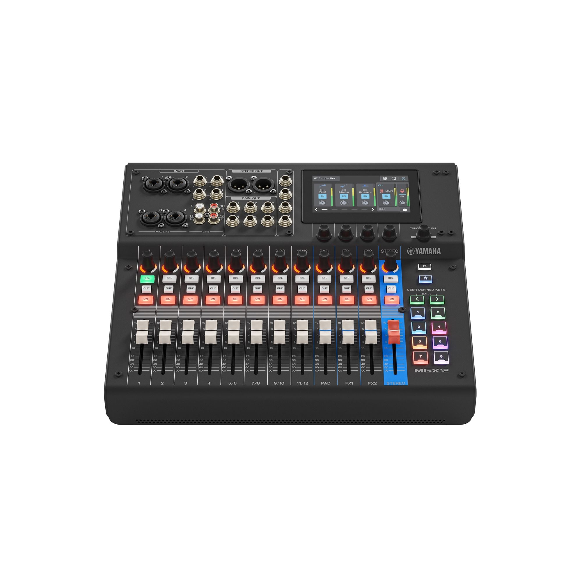 MGX12 18-Channel Digital Mixing Console - Yamaha USA