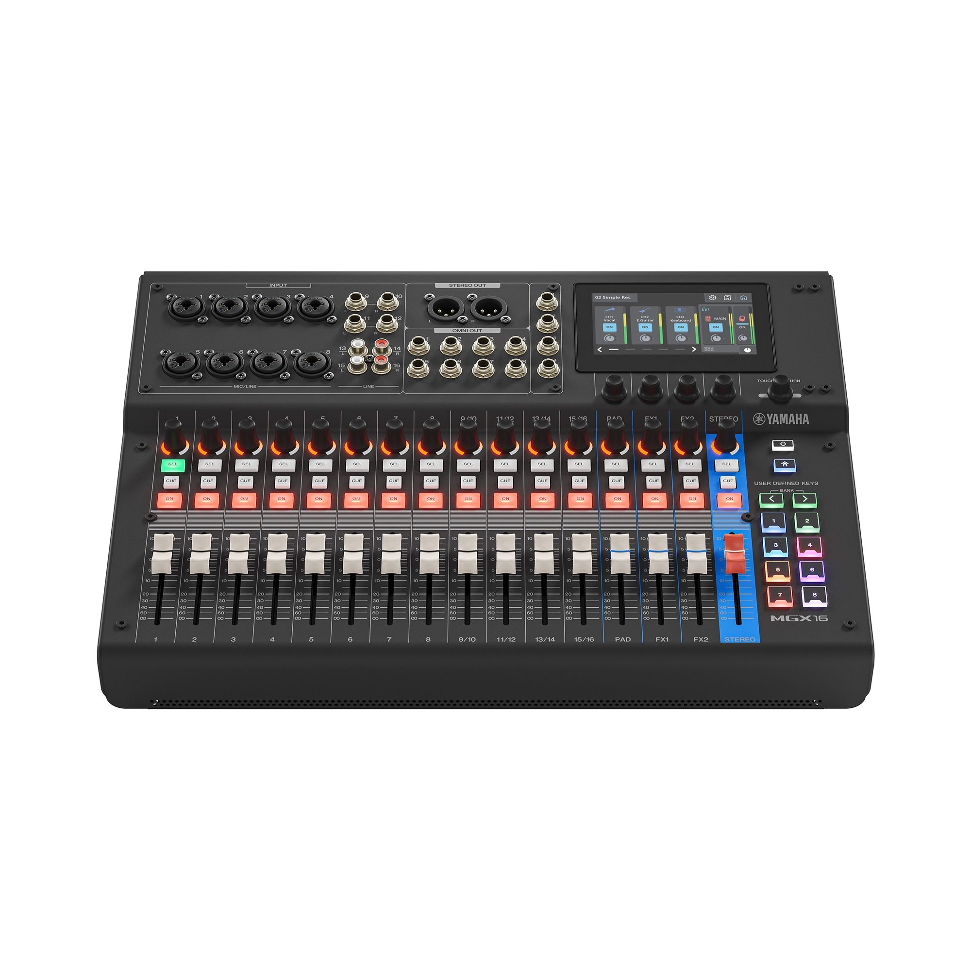 MGX16 22-Channel Digital Mixing Console - Yamaha USA