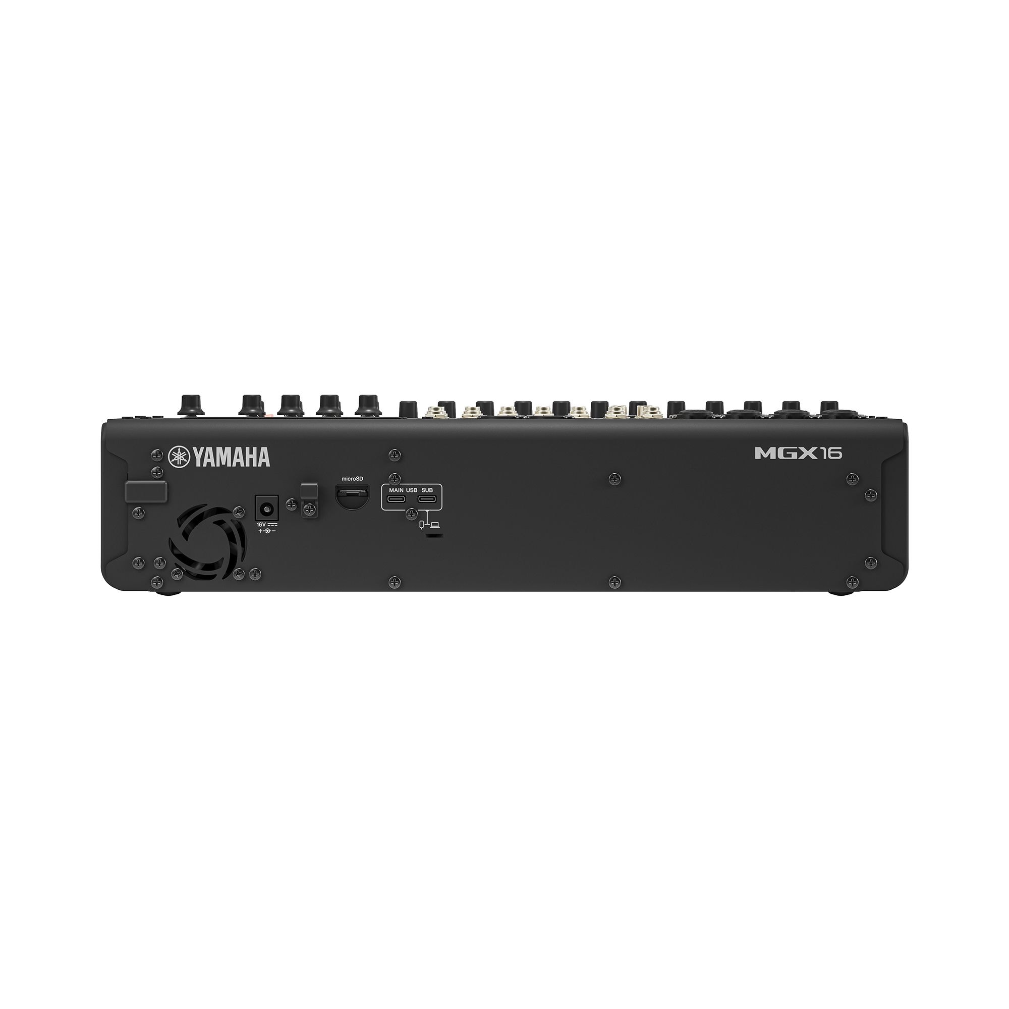 MGX16 22-Channel Digital Mixing Console Specs - Yamaha USA