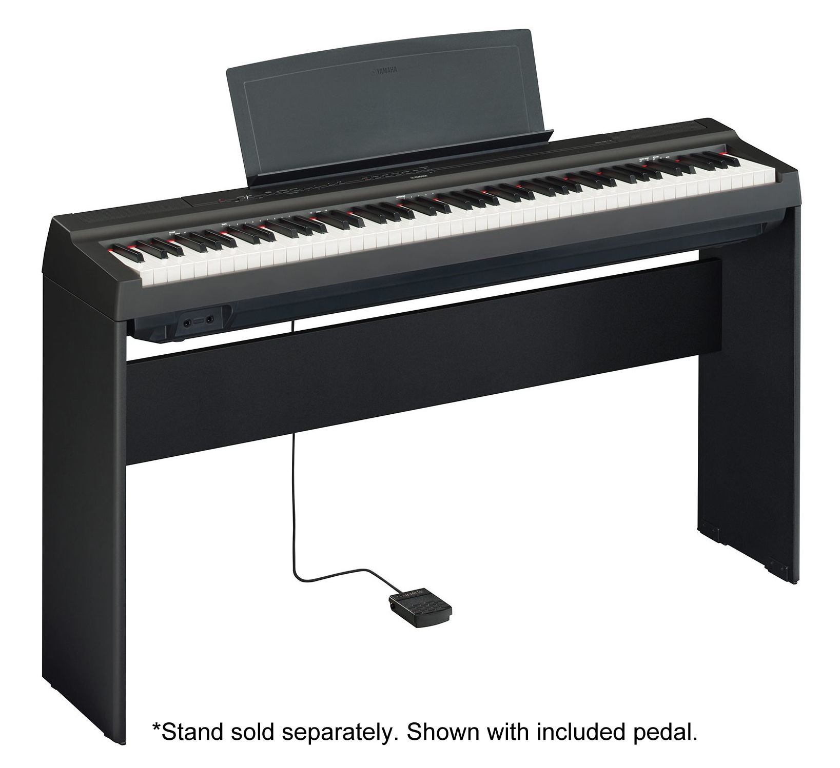 Yamaha P-125 piano numérique avec 88 touches – Compact, transportable et  élégant – Compatible avec l'application Smart Pianist – Noir : :  Instruments de musique et Sono