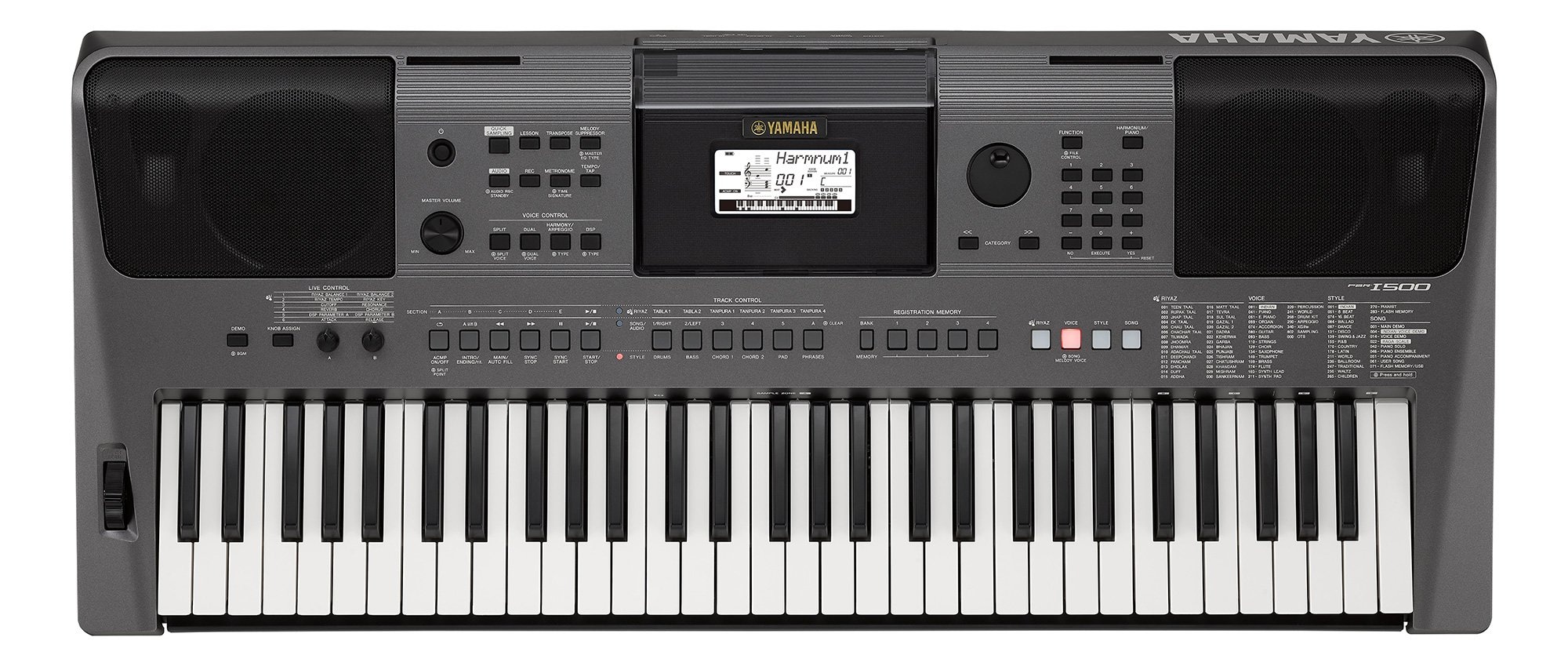 PSR I500 Overview Portable Keyboards Keyboard Instruments