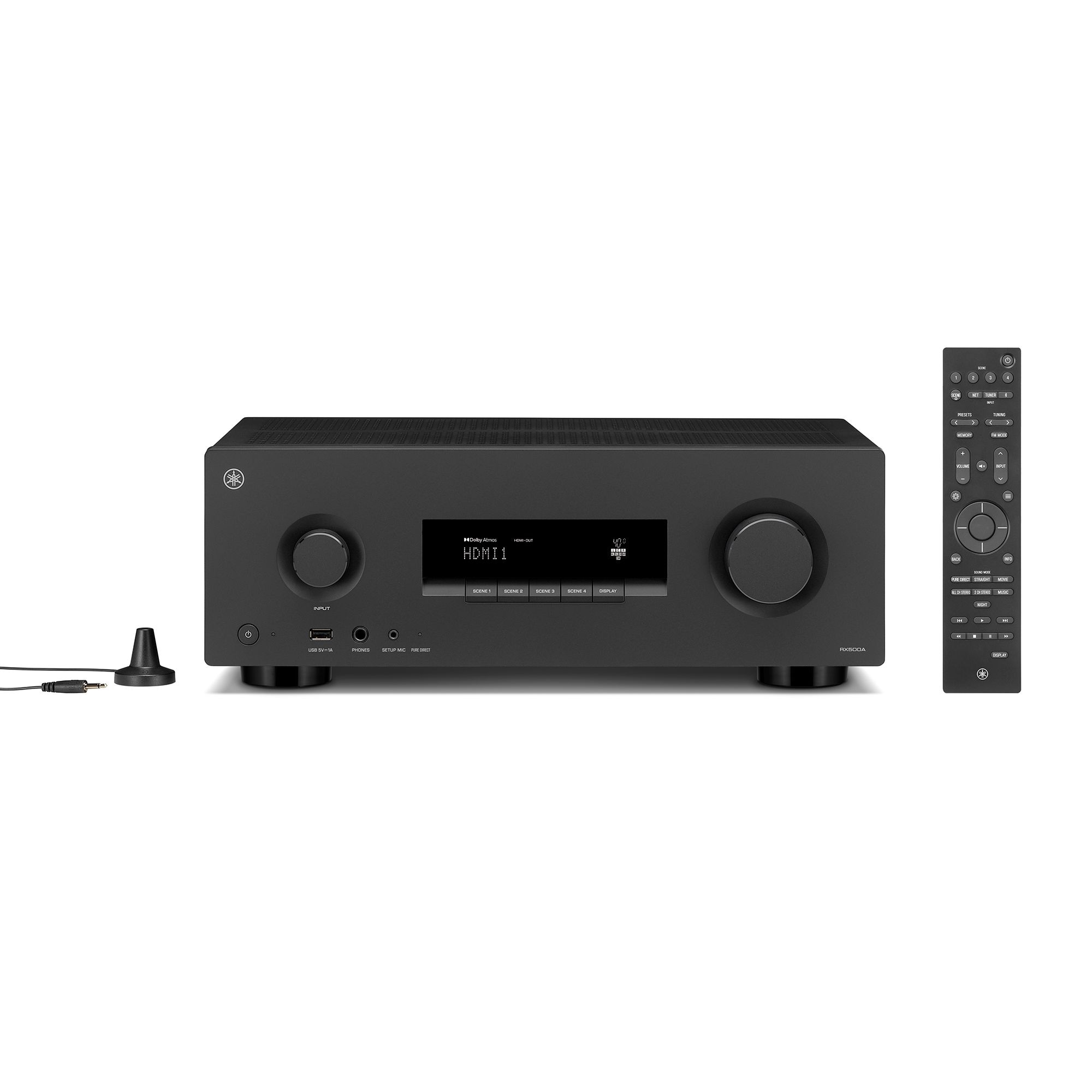 Yamaha RX500A 7.2-Channel AV Receiver with Dolby Atmos – Yamaha USA