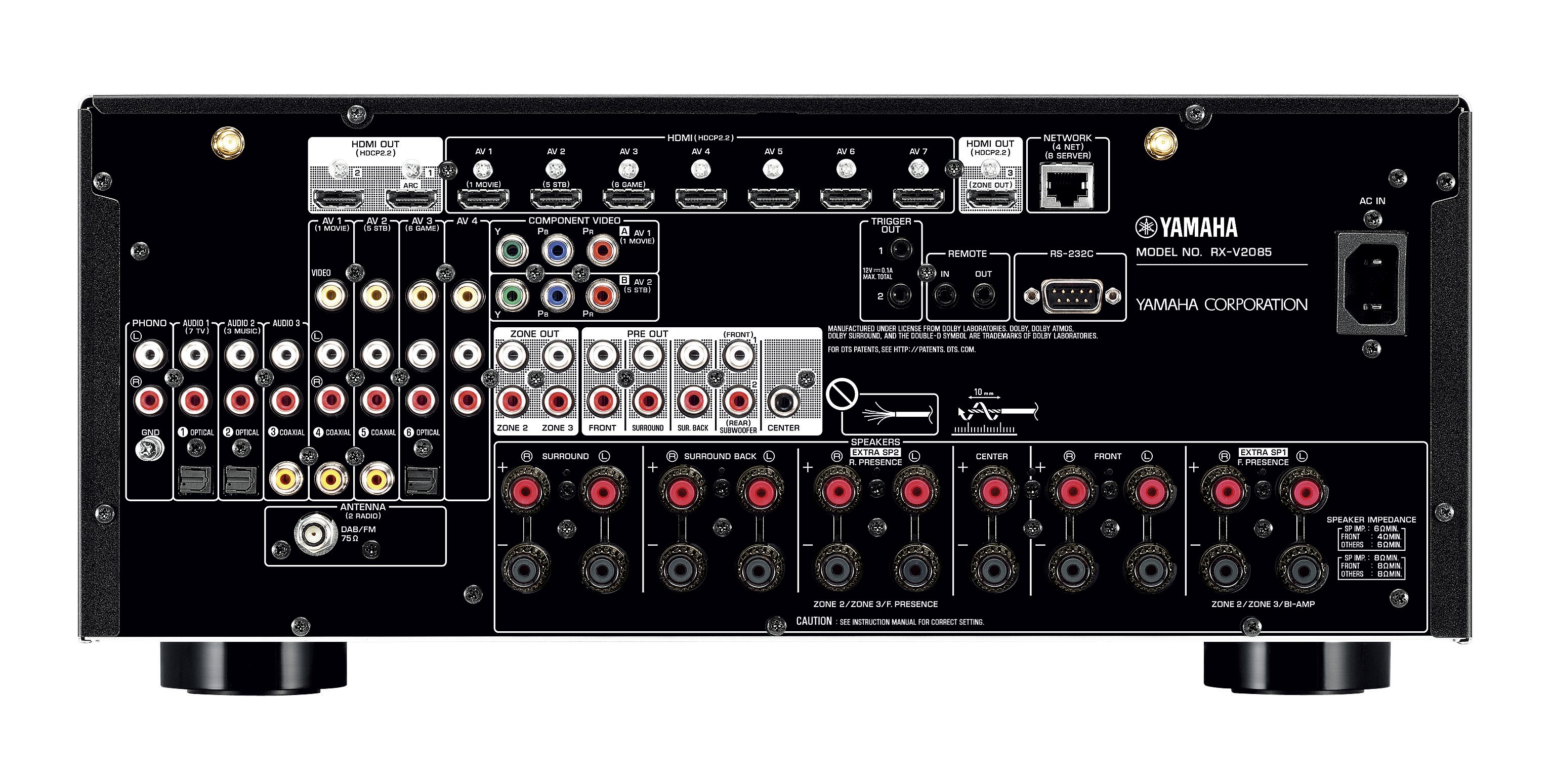 RX-V2085 - Overview - AV Receivers - Home Audio - Products
