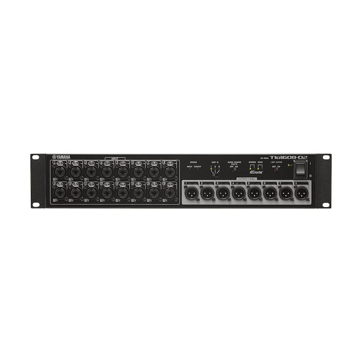 Tio1608-D2 Dante Capable I/O Rack Features - Yamaha USA