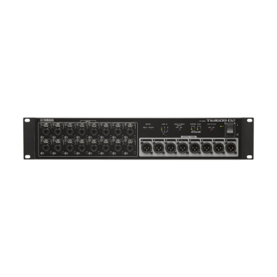 YAMAHA tio1608-d 動作品 Tio1608-D2 Dante Capable 16-in, 8-out I/O Rack - Yamaha USA