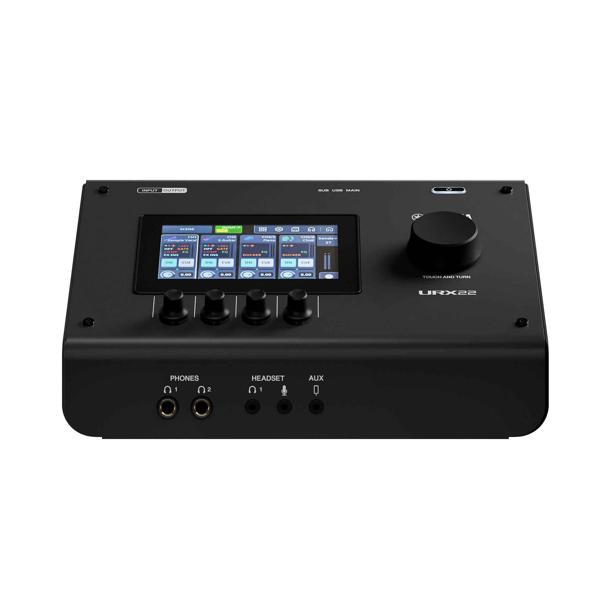 URX22 Production Audio Interface - Yamaha USA