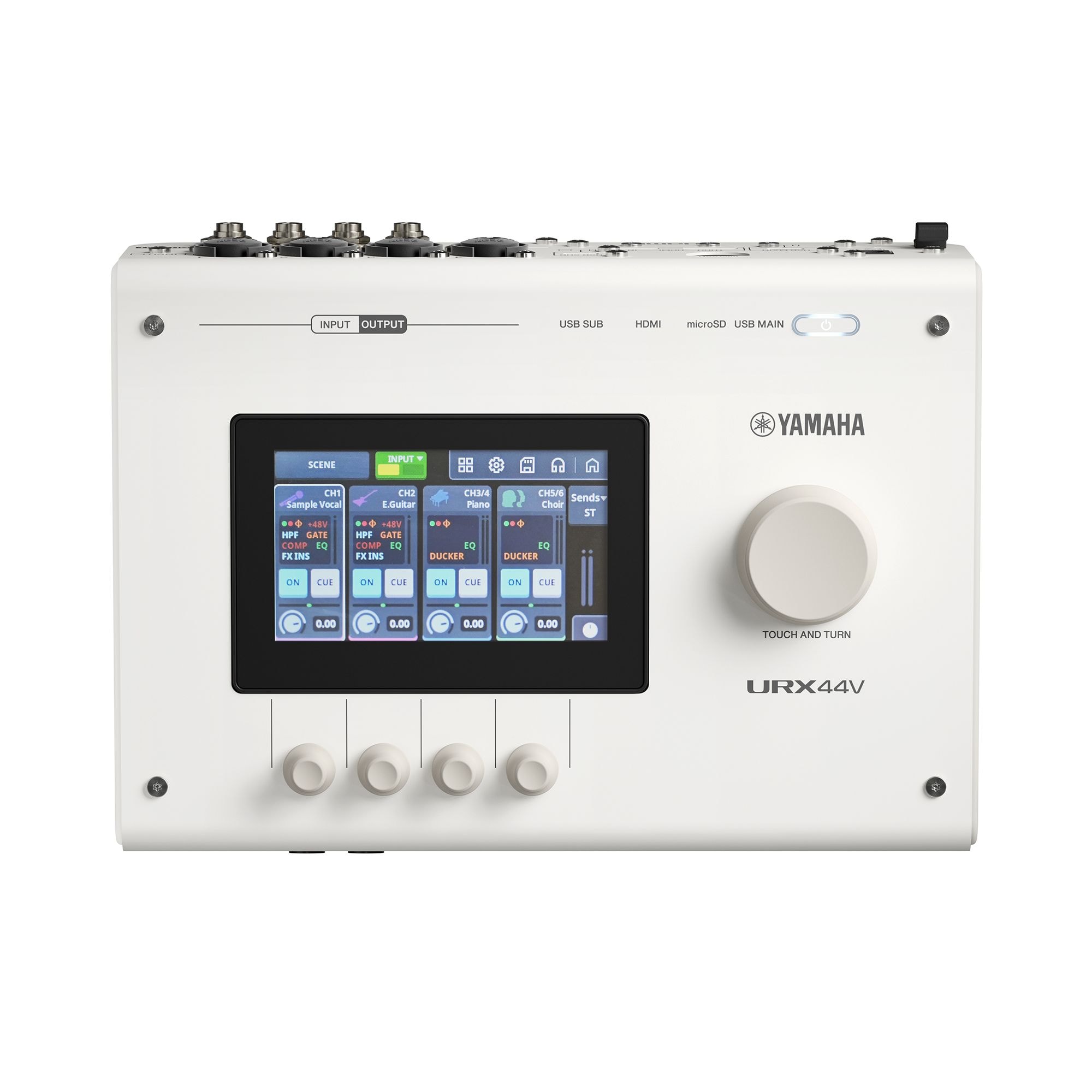URX44V Production Audio/Video Interface Specs - Yamaha USA