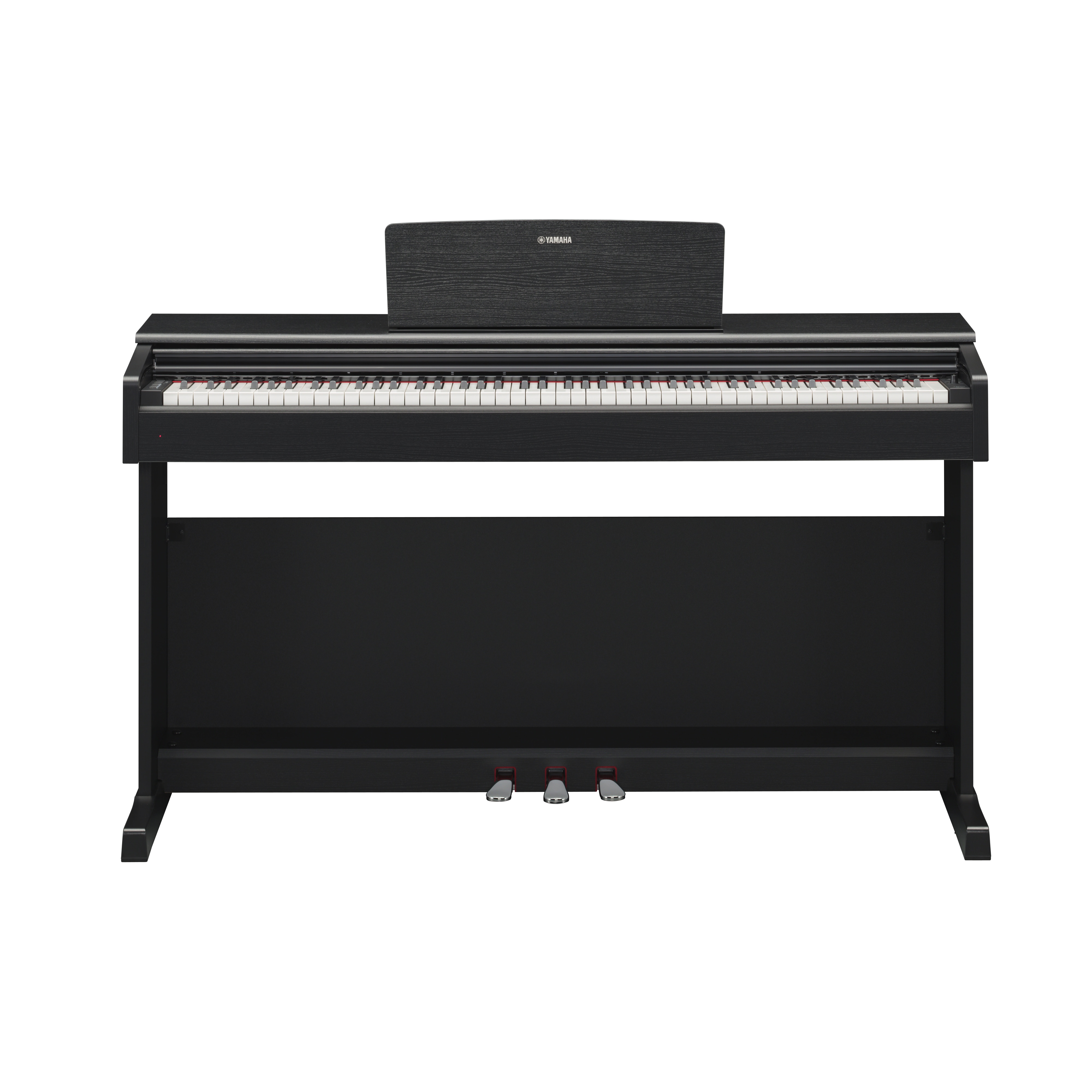Yamaha Arius YDP-144 Piano digital clásico y elegante para estudiantes o aficionados color negro adecuado para cualquier rincón de la casa 