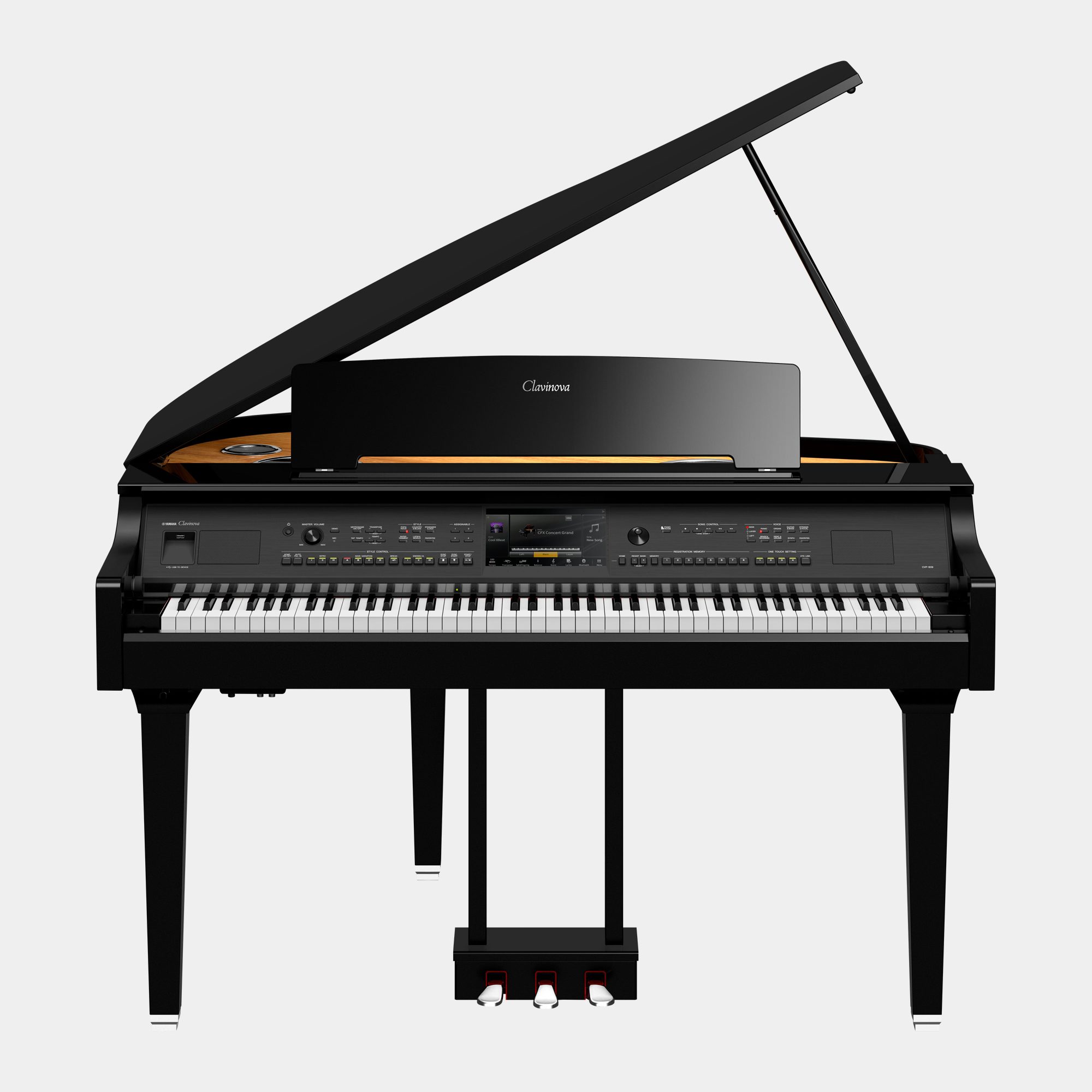 Piano Digital Yamaha CVP 809 PE Clavinova Polished Ebony 