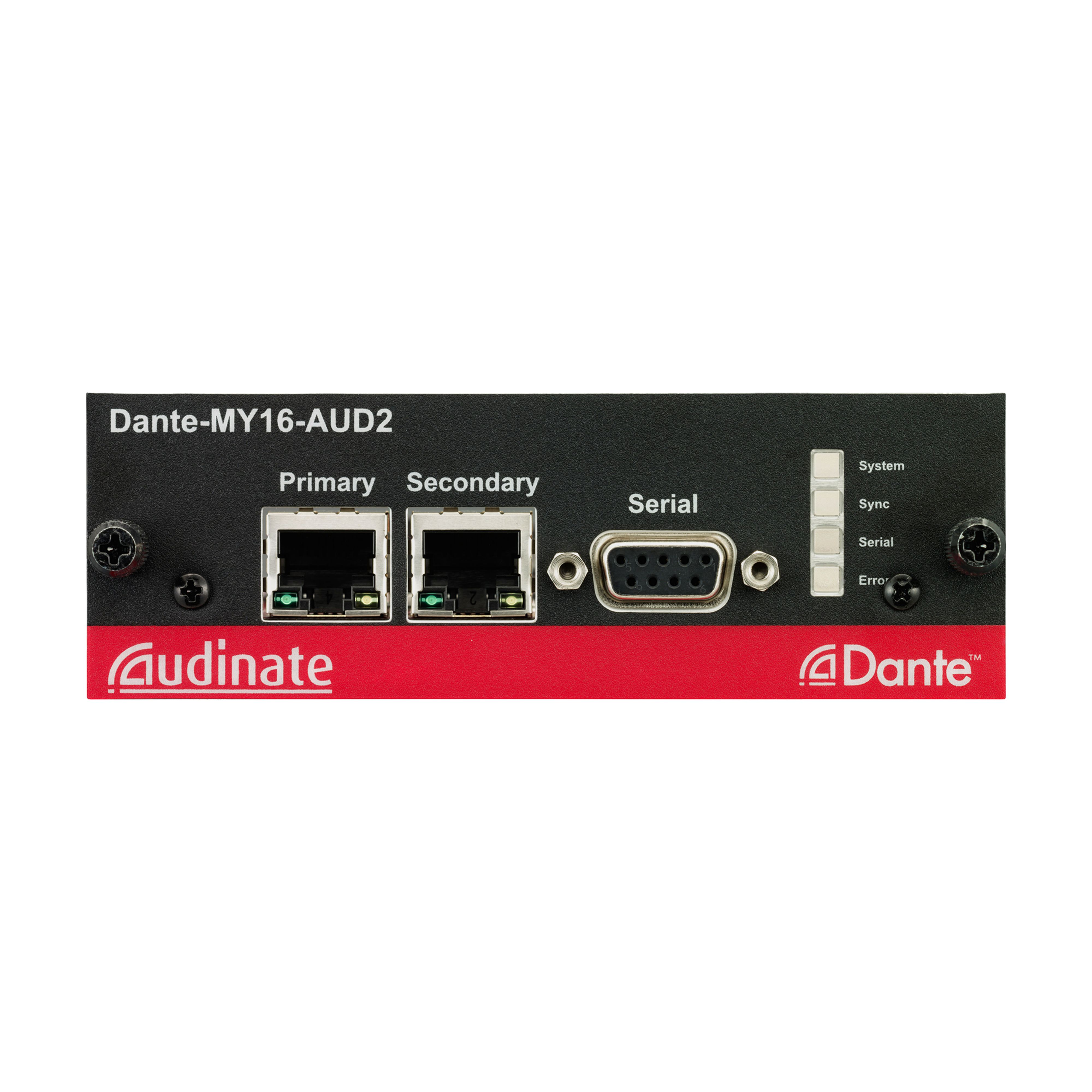 DANTE-MY16-AUD2 - Overview - Interfaces - Professional Audio 