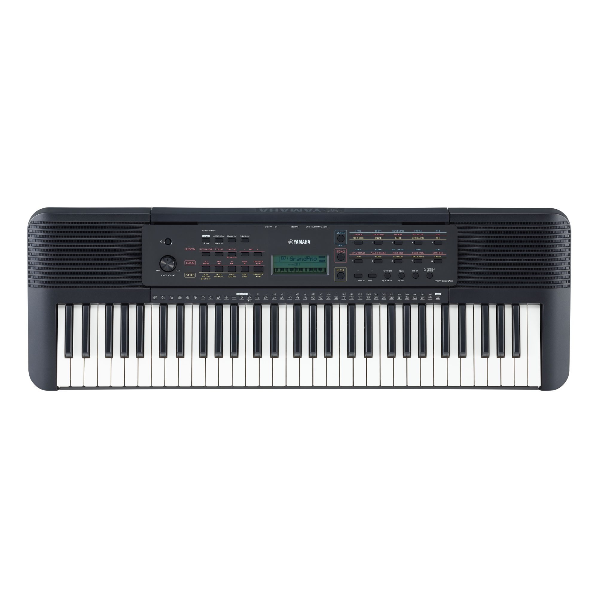 YAMAHA PSR-E273 en stock - 179,00€ (Claviers arrangeurs) - Seveneant  Musique - N°1 en Bretagne de la vente d'instruments de musique, matériel  sonorisation, éclairage, vidéo et DJ shop