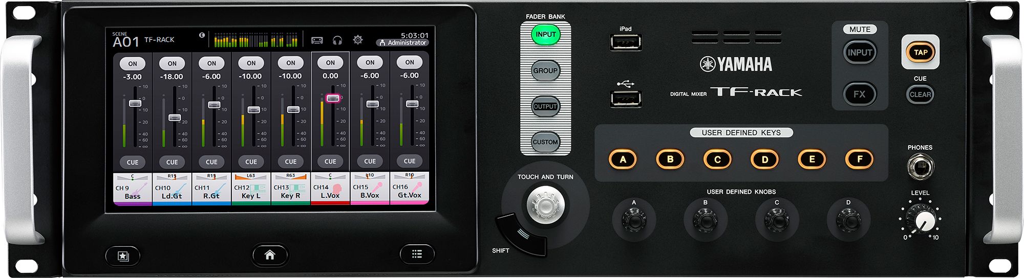 nuendo live yamaha tf