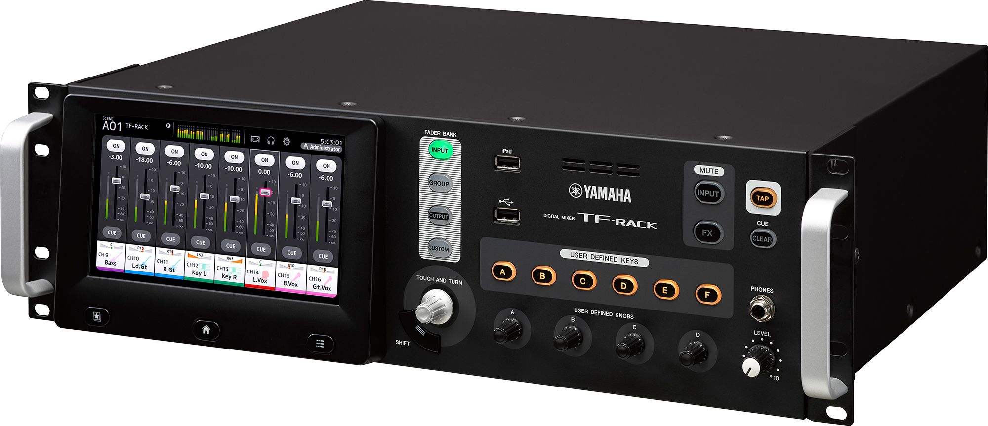 配信機器・PA機器・レコーディング機器 YAMAHA TF Rack TF-RACK - Overview - Mixers - Professional Audio - Products