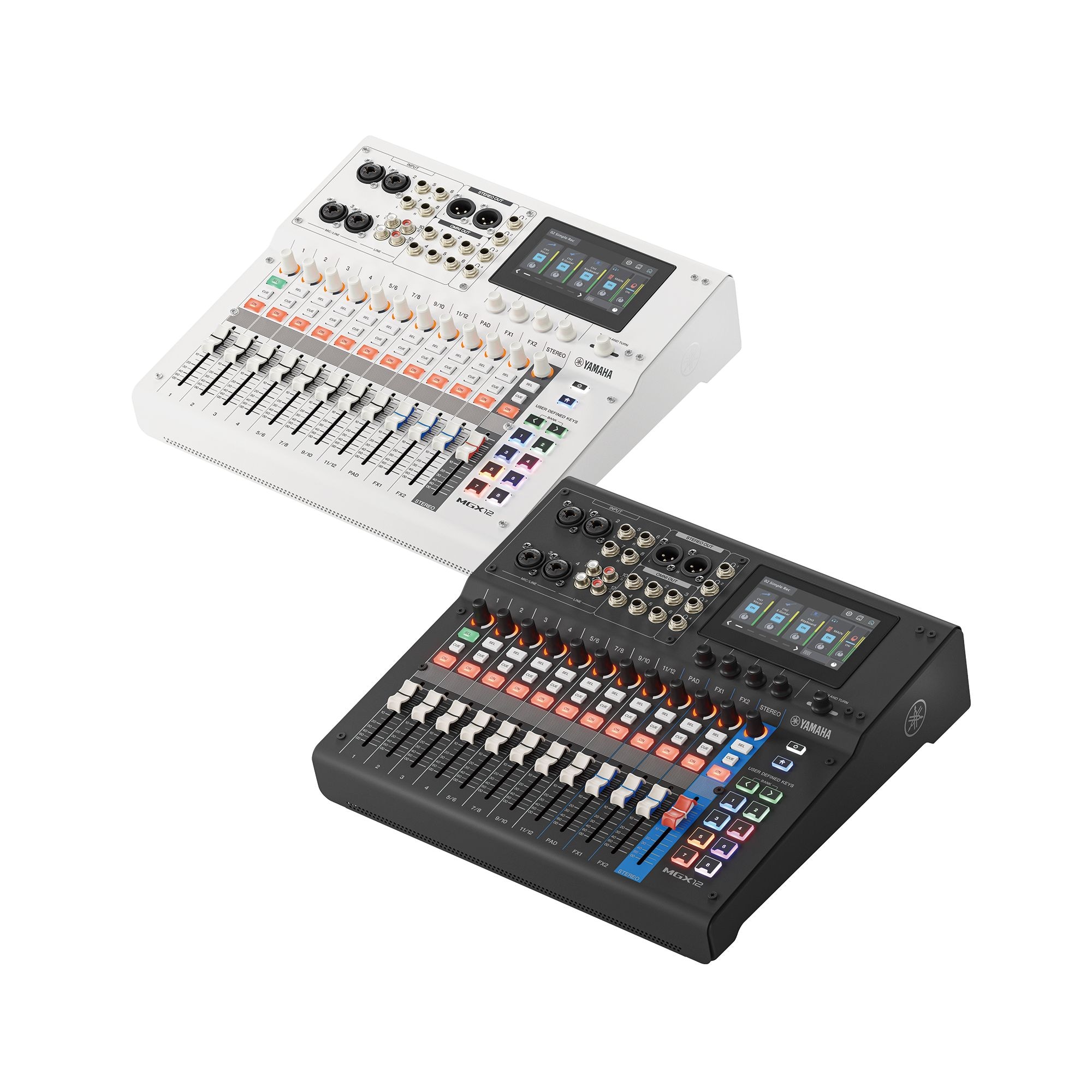 MGX12 18-Channel Digital Mixing Console Specs - Yamaha USA